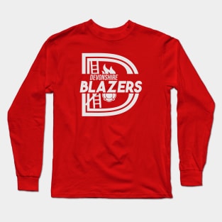 Name Thru Logo - Blazers 2 Long Sleeve T-Shirt